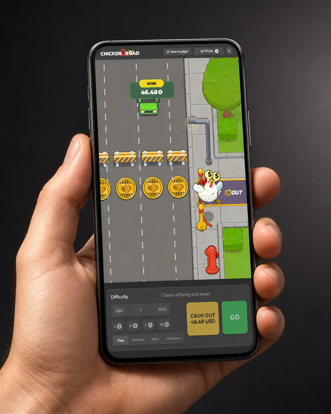 Chicken Road Hra gameplay