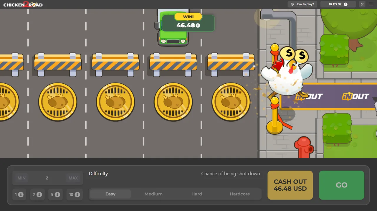 Chicken Road Hra screenshot 1