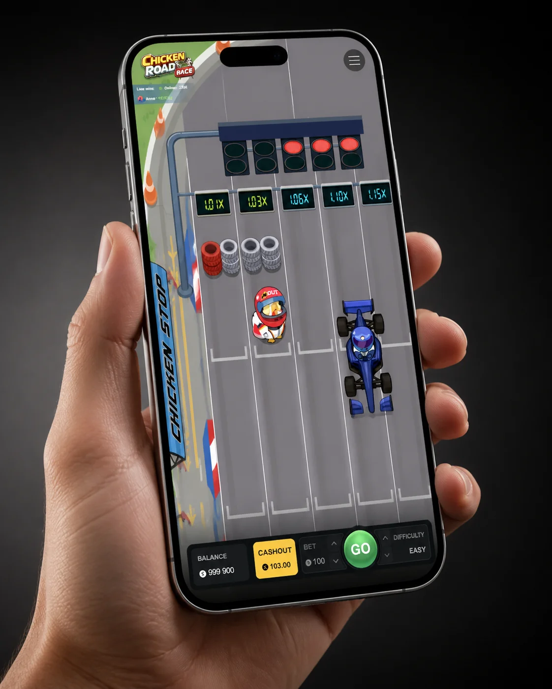 Chicken Road Gioco aperto da browser mobile su un casinò con licenza ADM, senza necessità di scaricare un'app